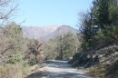 Route à l'Ouest du mont Agaisen